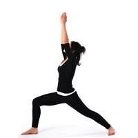 Veer Bhadrasana One Warrior Pose 1